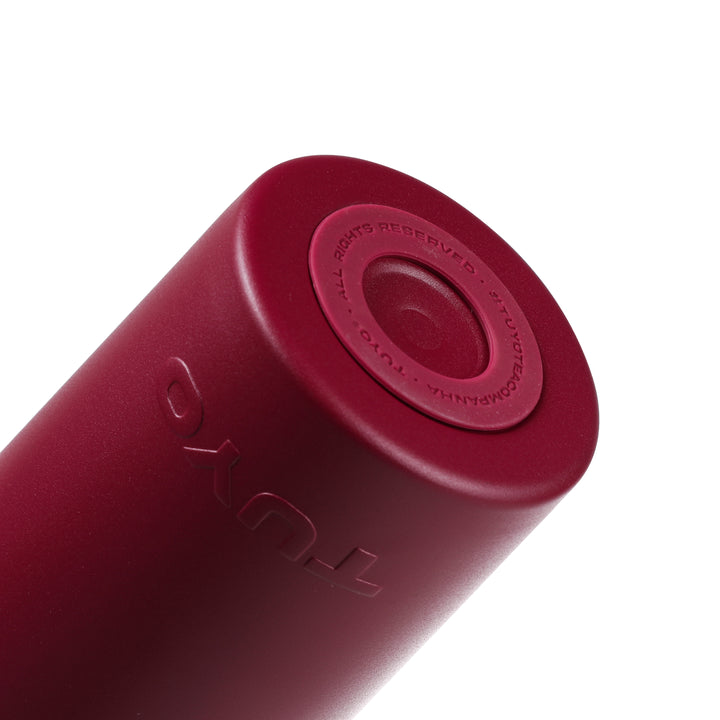 Copo térmico com escovinha de limpeza para o copo #cor_burgundy