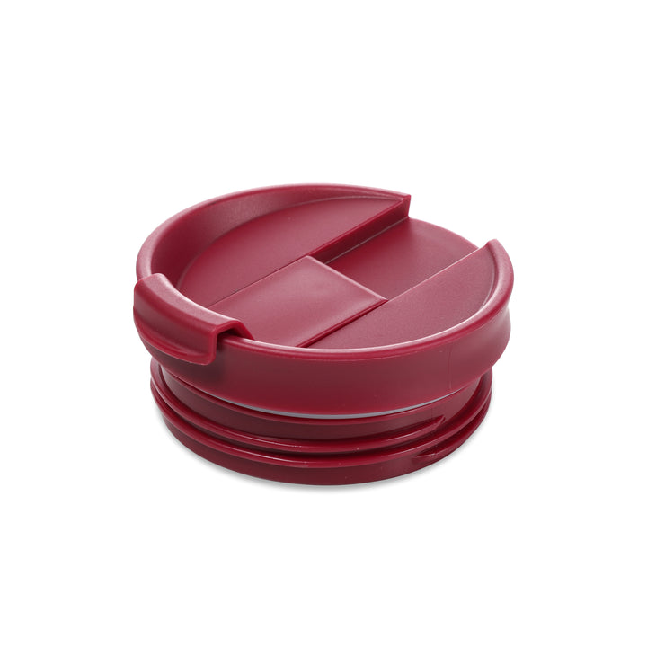 Copo térmico com escovinha de limpeza para o copo #cor_burgundy