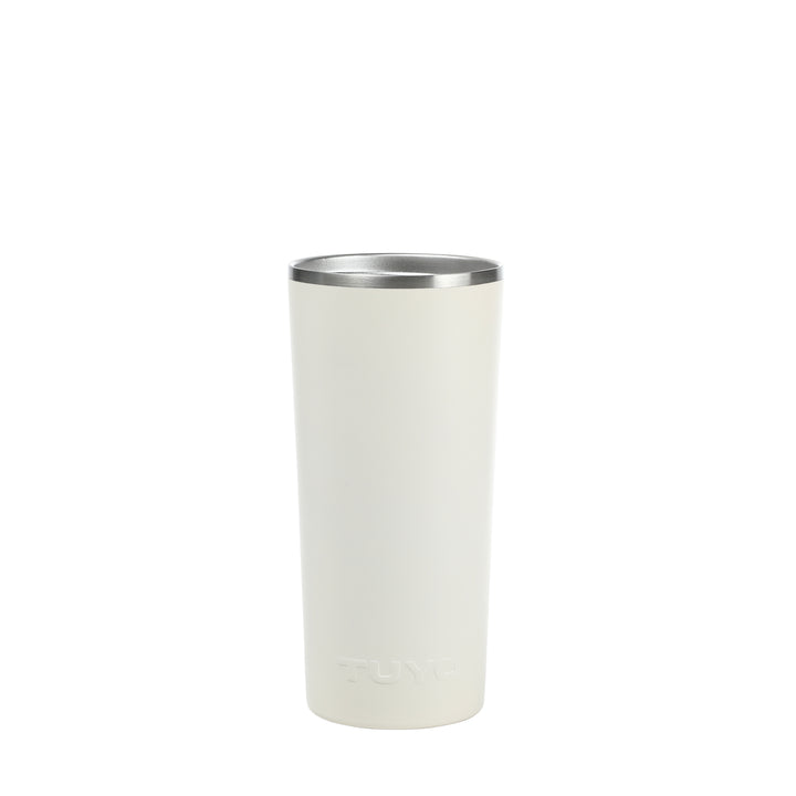 Copo térmico com escovinha de limpeza para o copo #cor_off-white