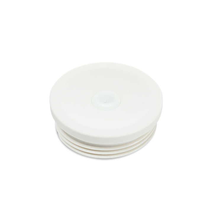 Copo térmico com escovinha de limpeza para o copo #cor_off-white
