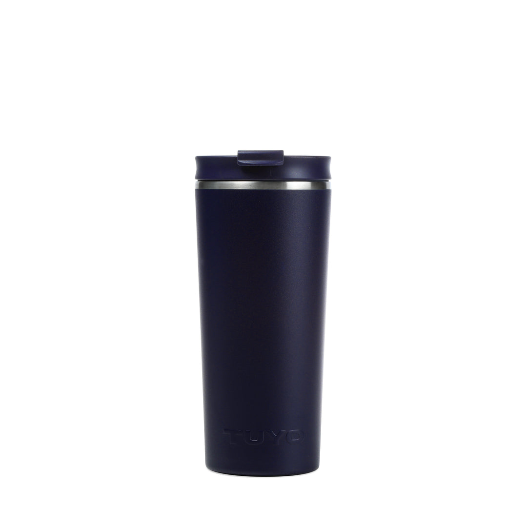 Copo térmico com escovinha de limpeza para o copo #cor_navy-blue