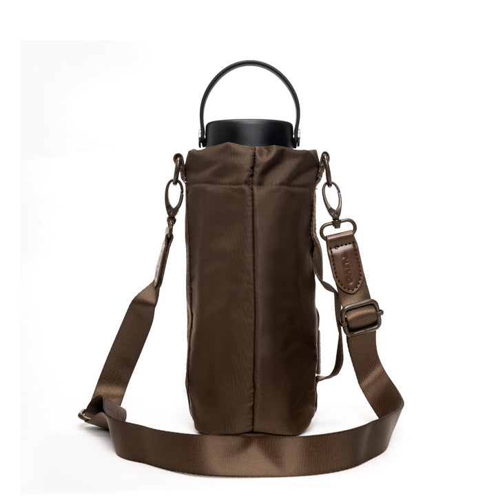 Bolsa para Garrafa #cor_chocolate-brown