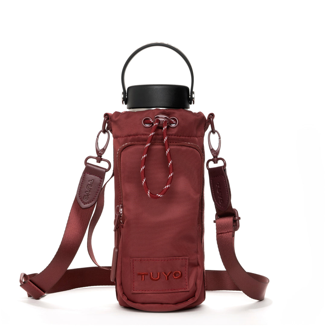 Bolsa para Garrafa #cor_burgundy