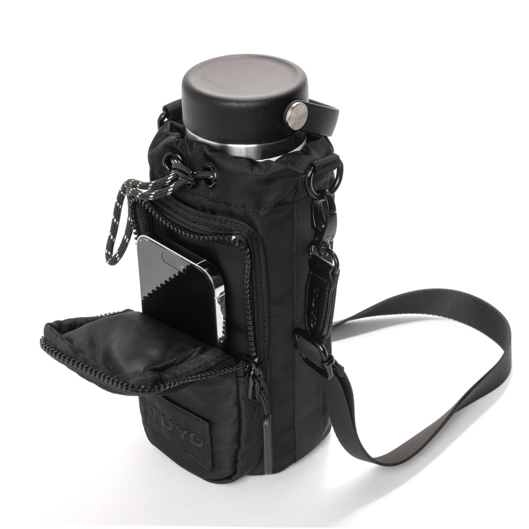 Bolsa para Garrafa #cor_black
