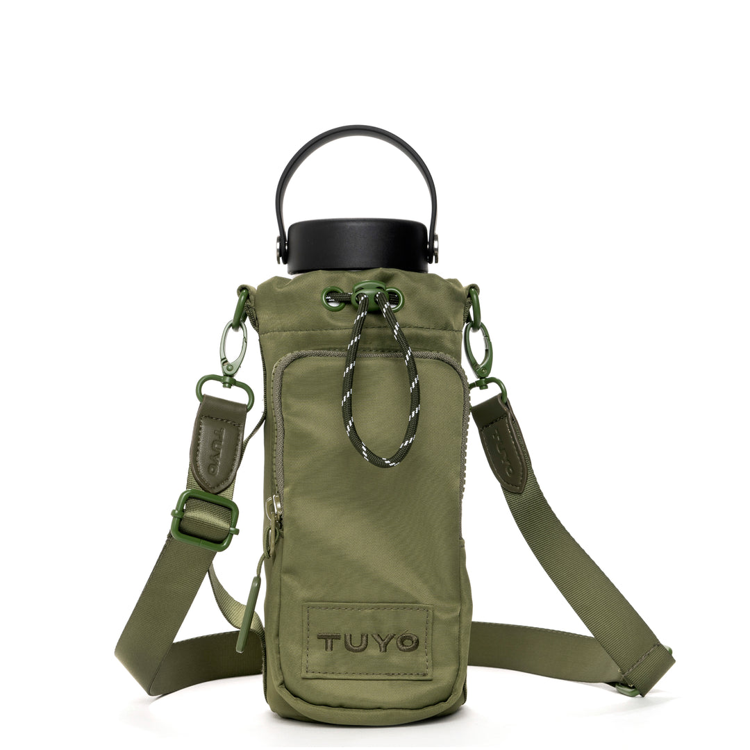Bolsa para Garrafa #cor_military-green