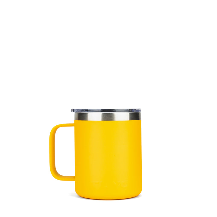 Caneca térmica com tampa. Cozy Tuyo #cor_yellow