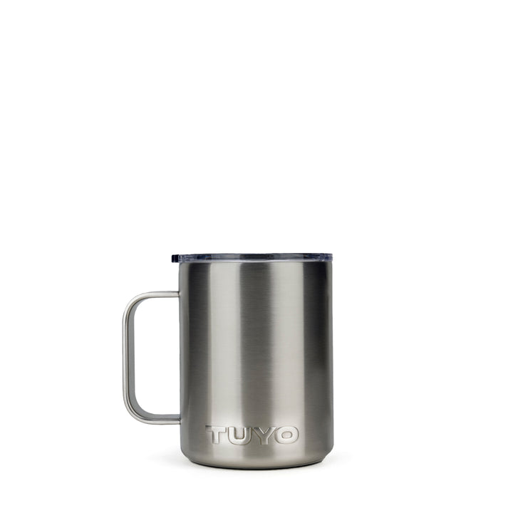 Caneca térmica com tampa. Cozy Tuyo #cor_steel