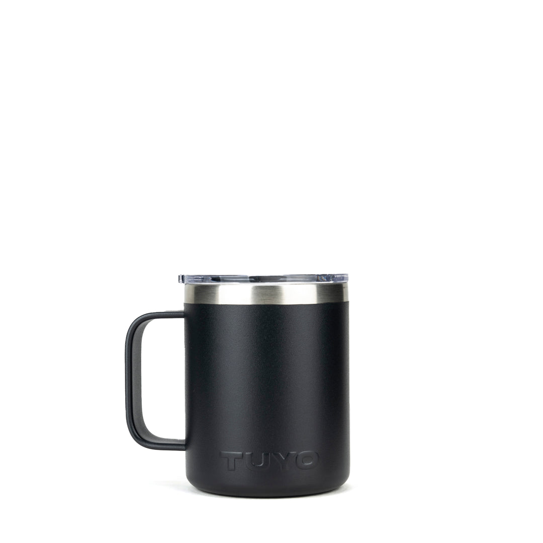 Caneca térmica com tampa. Cozy Tuyo #cor_black