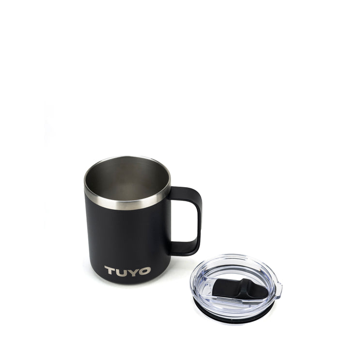Caneca térmica com tampa. Cozy Tuyo #cor_black