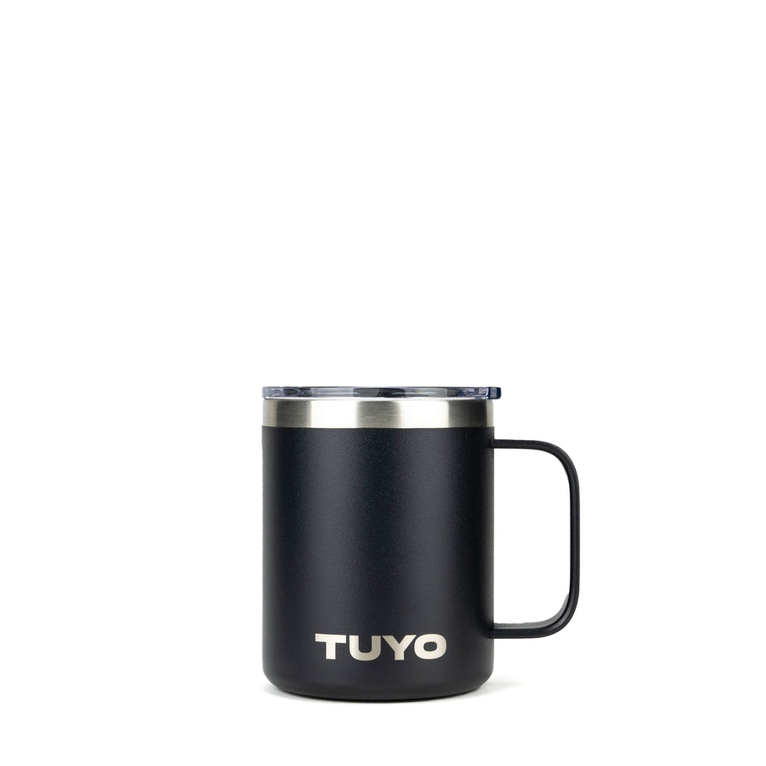 Caneca térmica com tampa. Cozy Tuyo #cor_black
