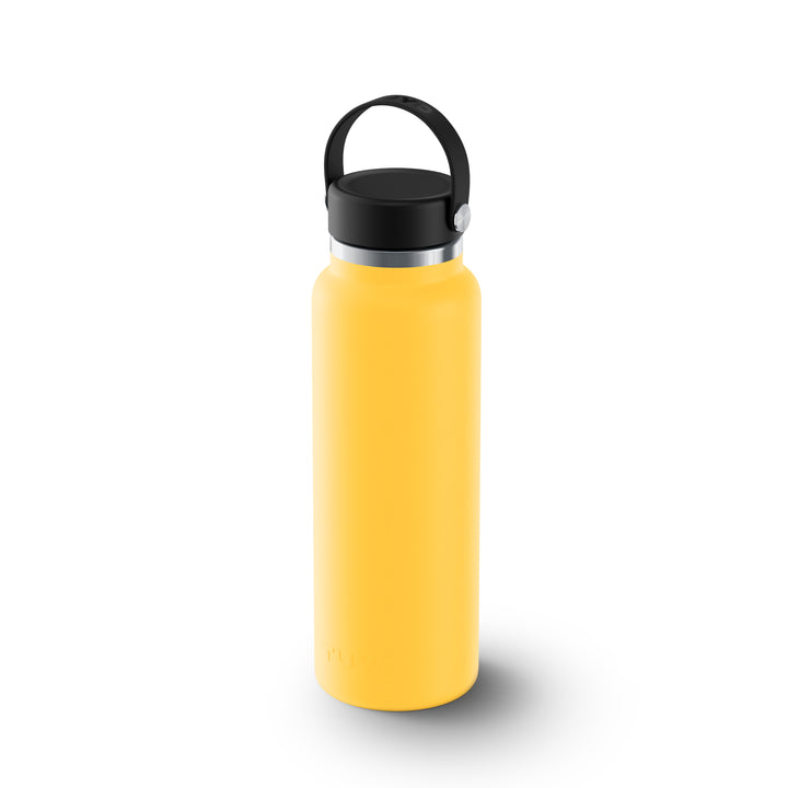 Garrafa térmica de um litro e meio #cor_yellow