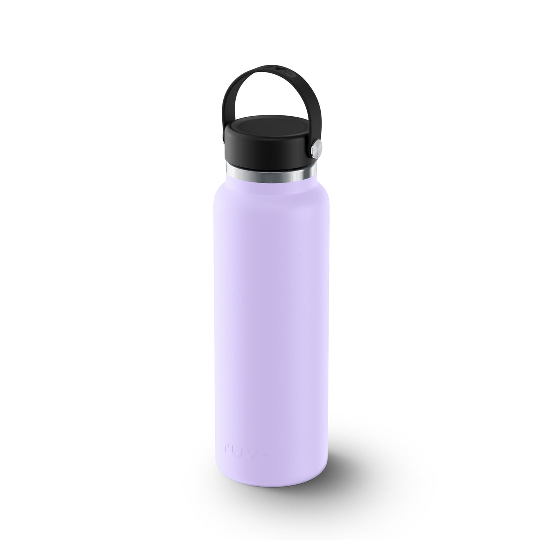 Garrafa térmica de um litro e meio #cor_lilac