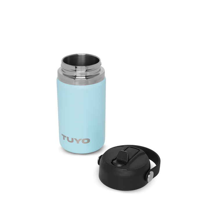 Garrafa térmica infantil #cor_baby-blue