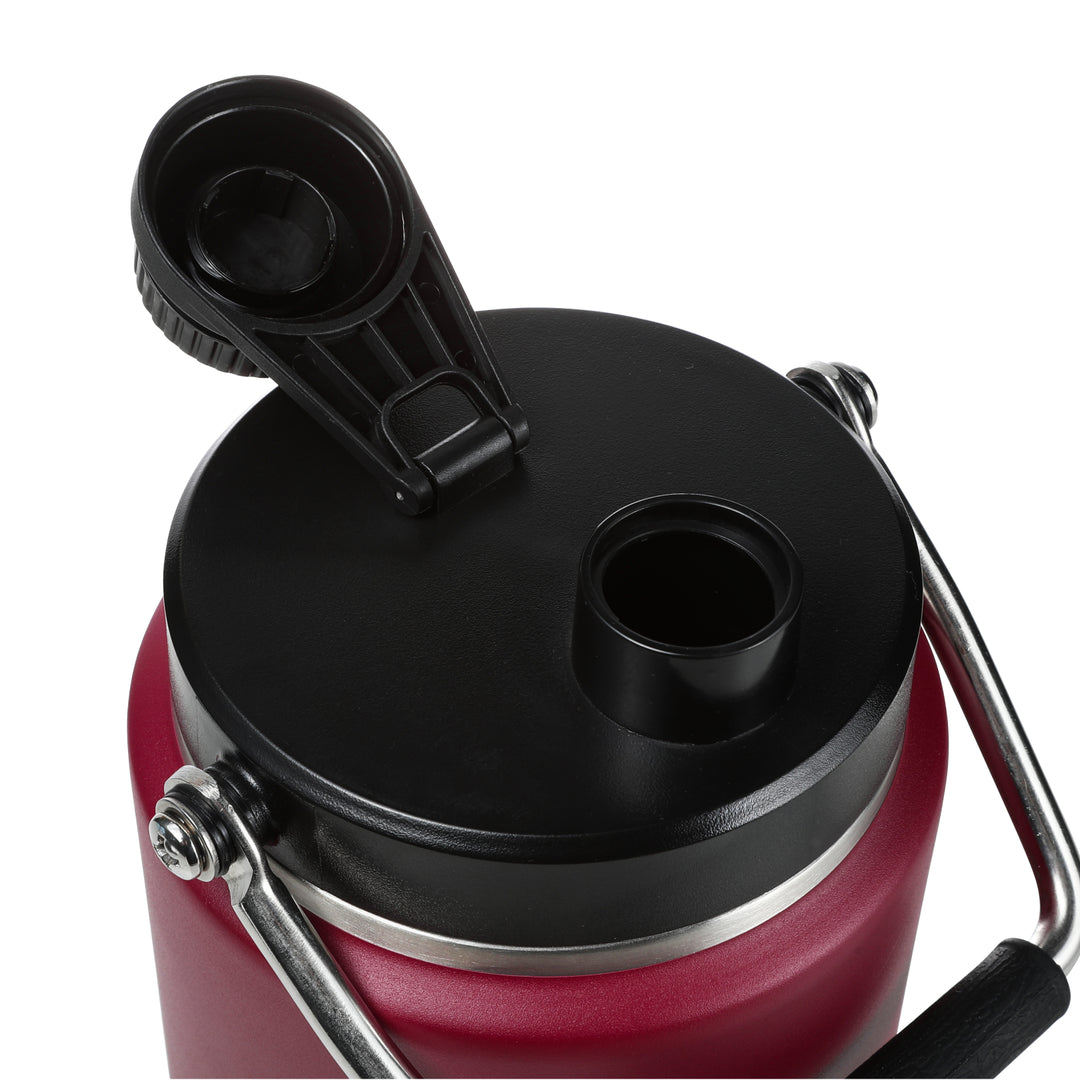 Galão de dois litros #cor_burgundy