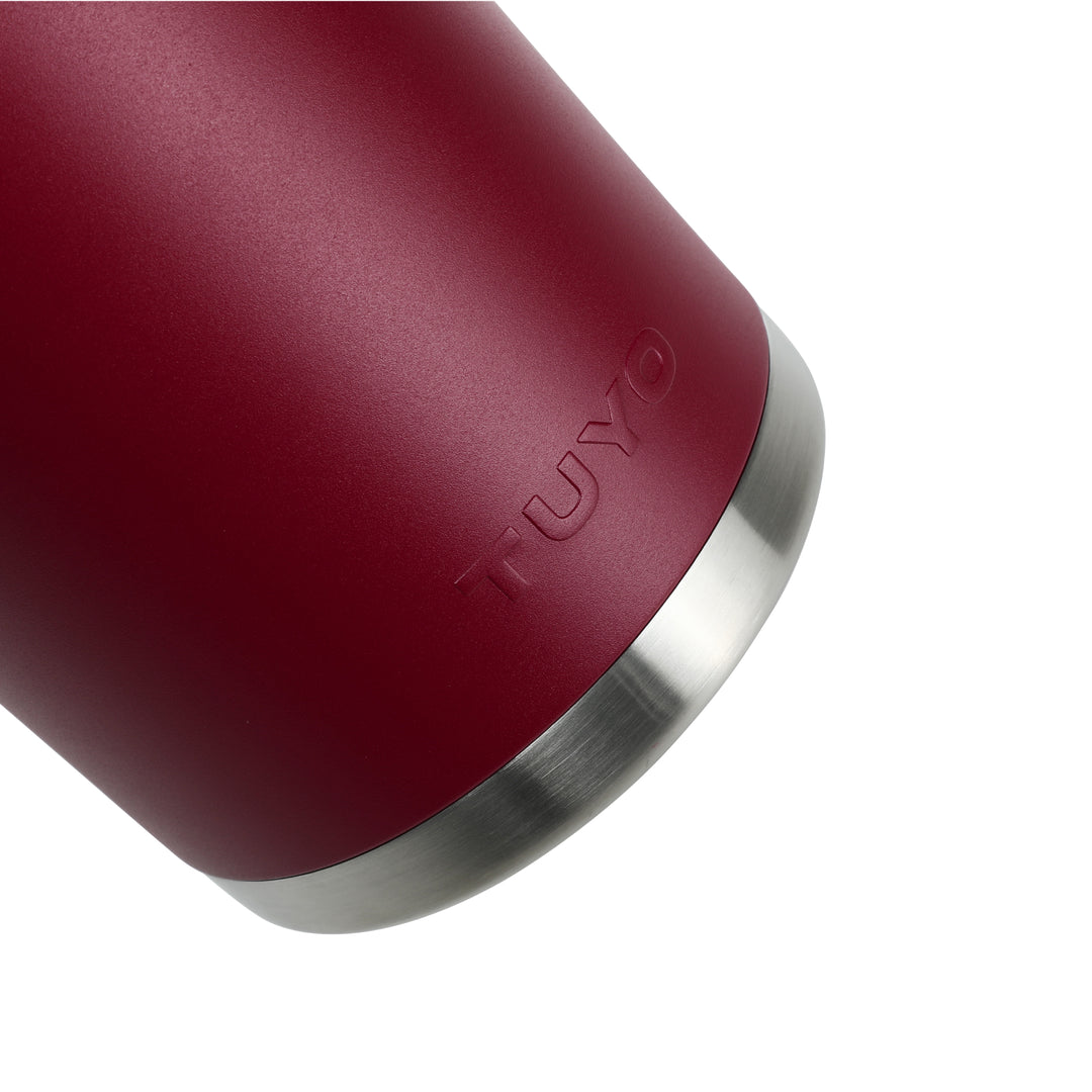 Galão de dois litros #cor_burgundy