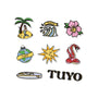 Pack de Stickers adesivos para garrafas térmicas da TUYO #packs_old-school