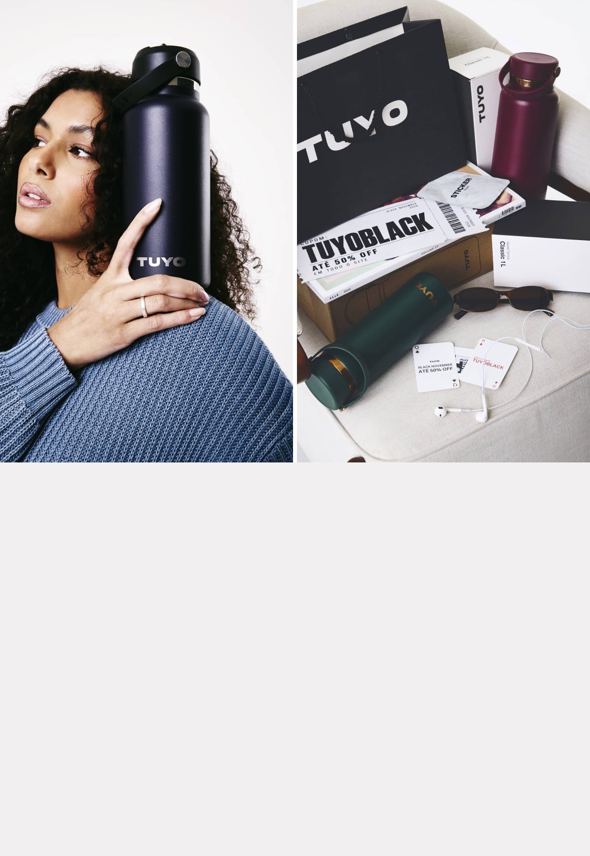 Black November Tuyo: até 50% off em todo o site