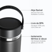 Garrafa térmica #cor_black