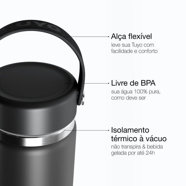 Garrafa térmica #cor_black