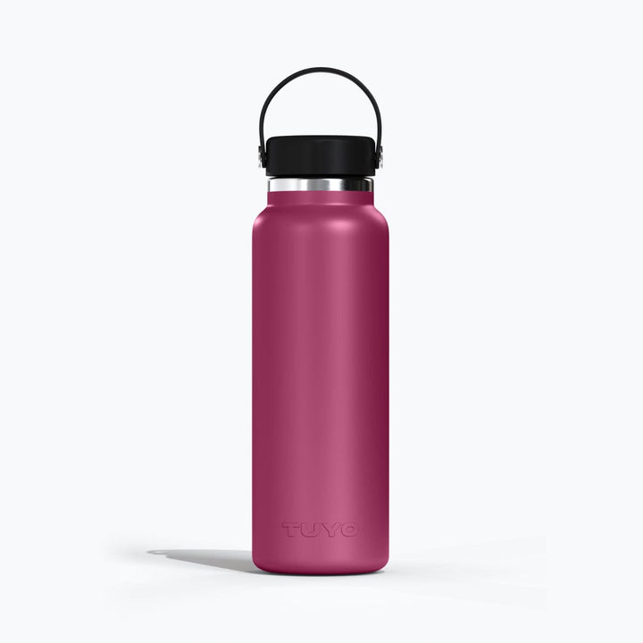 Garrafa térmica de um litro e meio #cor_burgundy