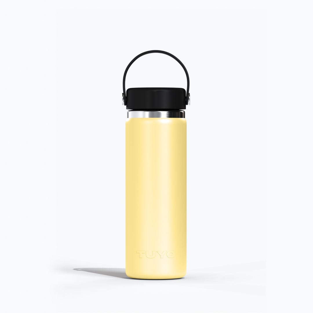 Garrafa térmica #cor_butter-yellow