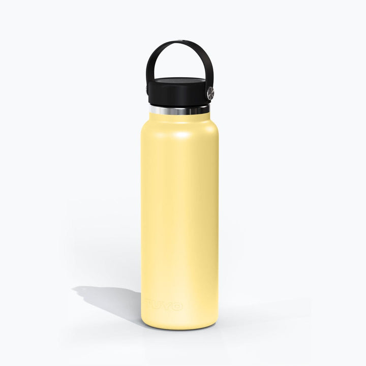 Garrafa térmica #cor_butter-yellow