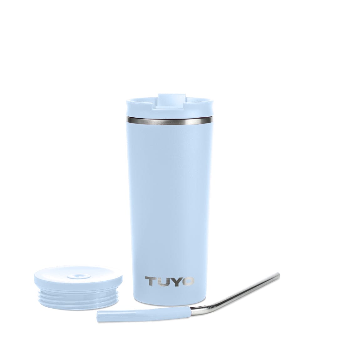 Garrafa térmica #cor_mist-blue