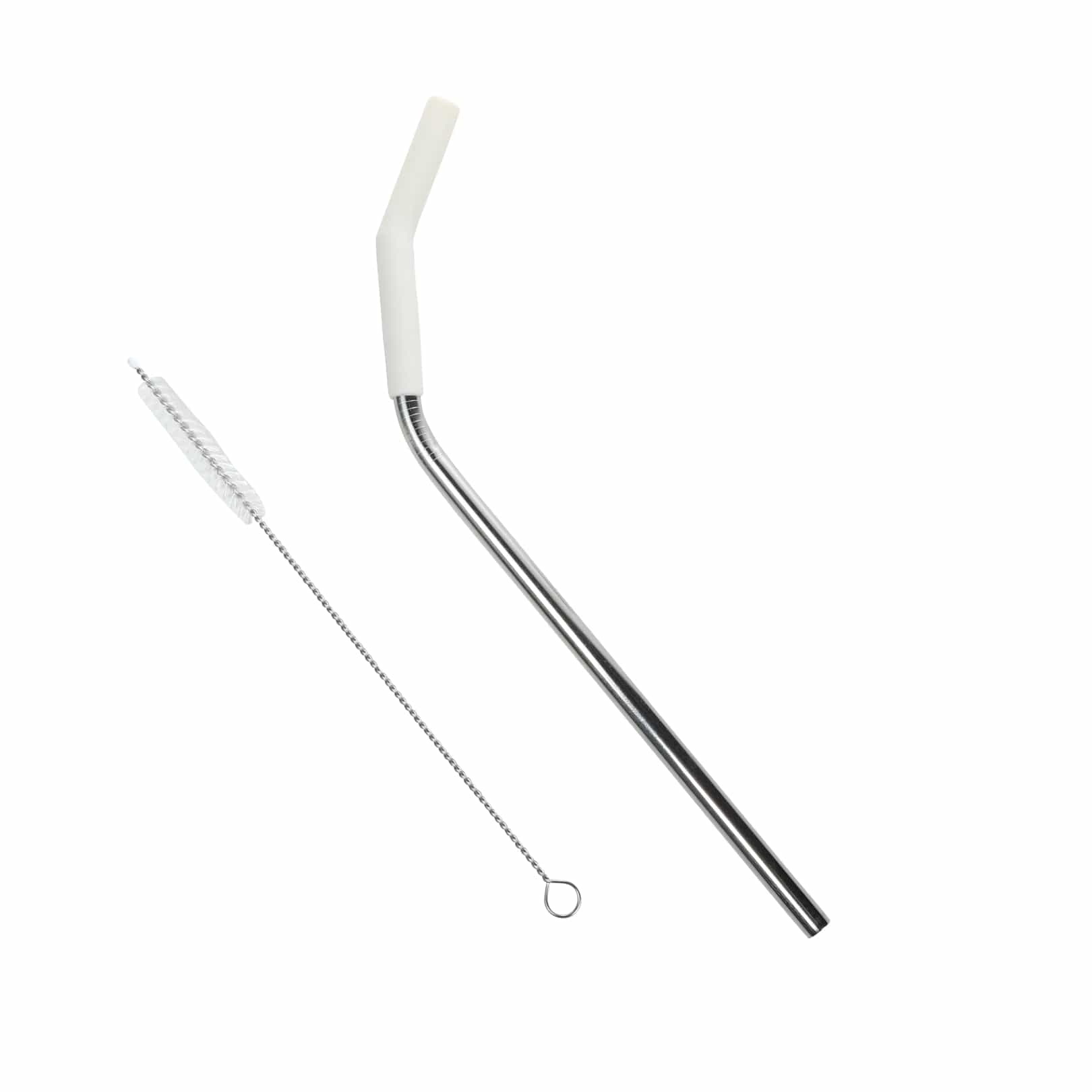 Escovinha de limpeza para copo térmico e garrafa térmica #off_white