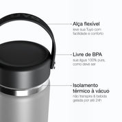 Garrafa térmica #cor_graphite