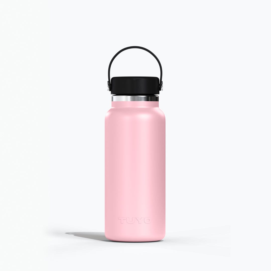 Garrafa térmica rosa de 1l #cor_light-pink