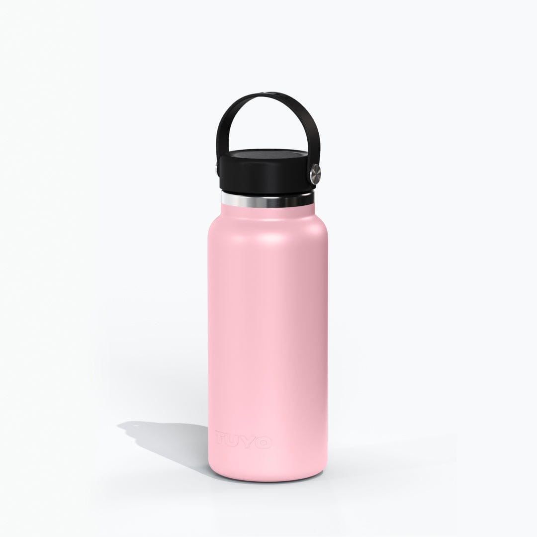 Garrafa térmica rosa de 1l #cor_light-pink