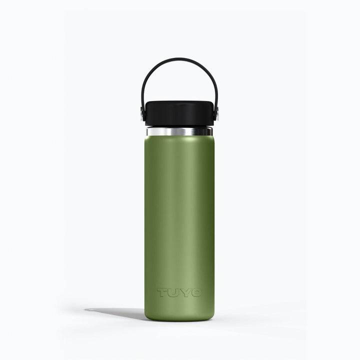 Garrafa térmica #cor_military-green
