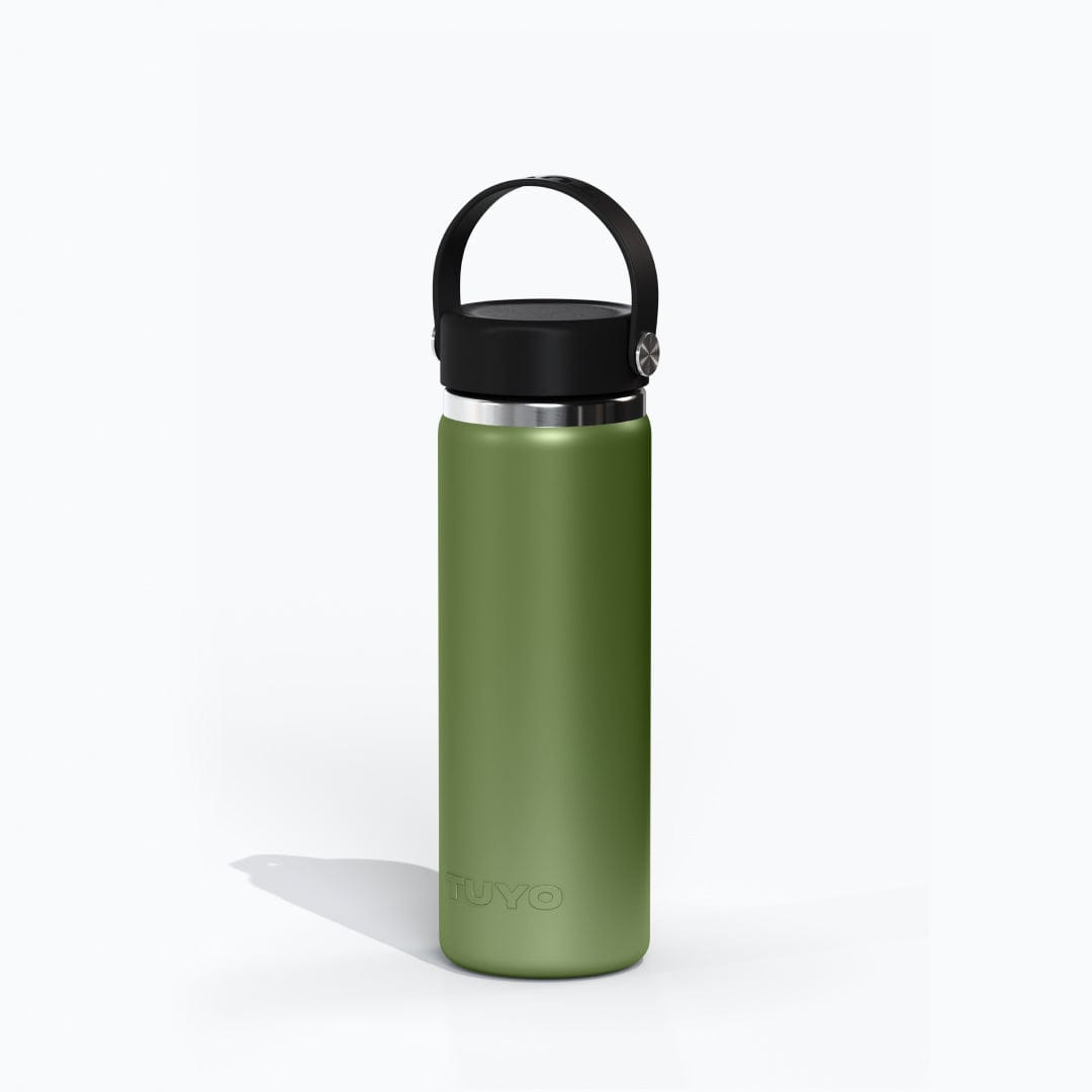 Garrafa térmica #cor_military-green