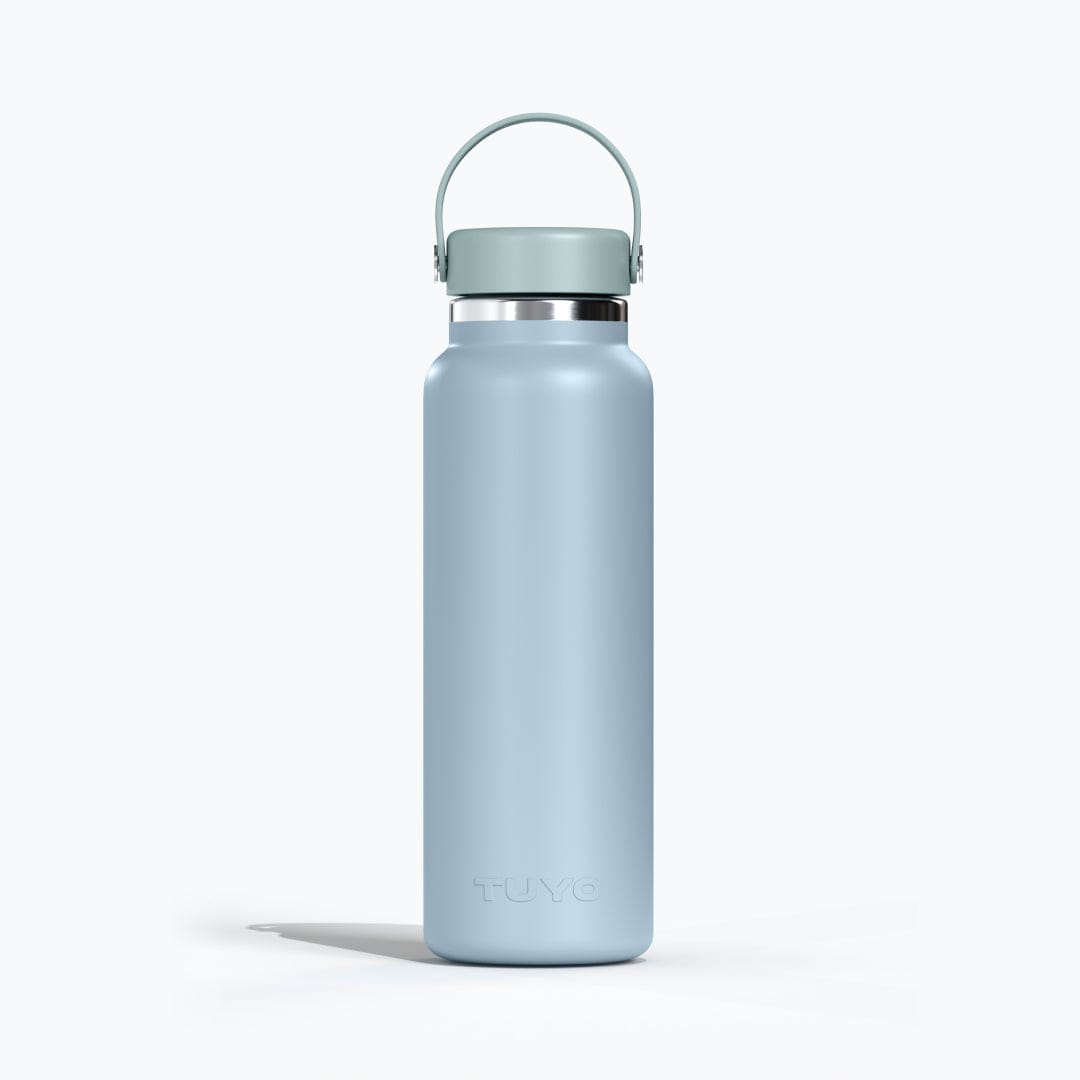 Garrafa térmica #cor_mist-blue