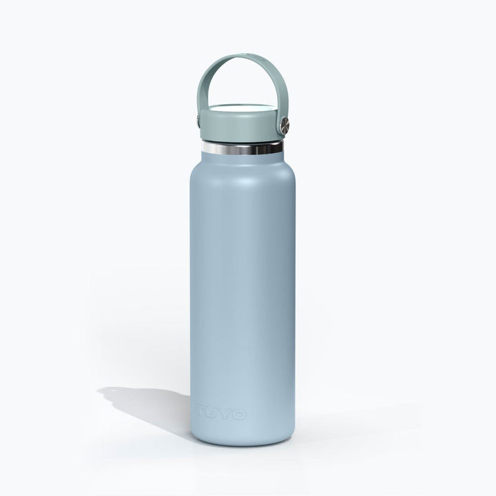 Garrafa térmica #cor_mist-blue