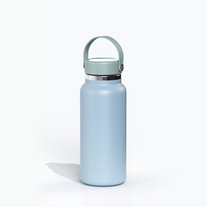 Garrafa térmica #cor_mist-blue
