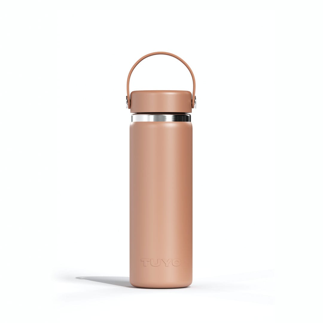 Garrafa térmica #cor_mocha-mousse