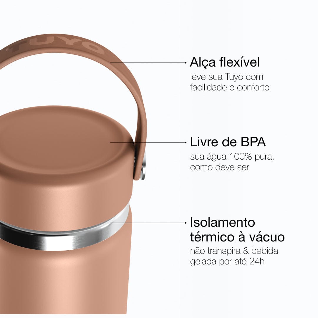 Garrafa térmica #cor_mocha-mousse
