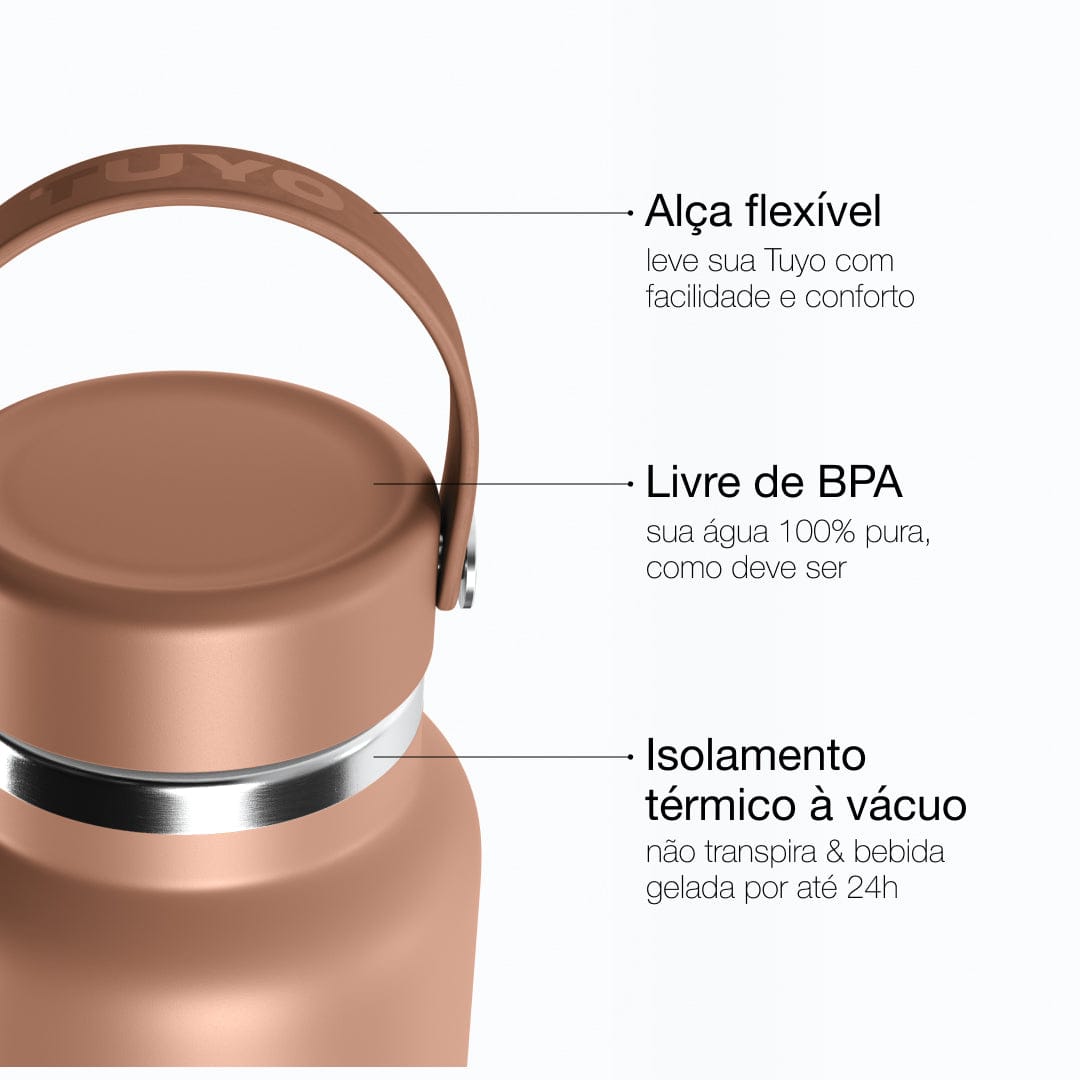 Garrafa térmica #cor_mocha-mousse