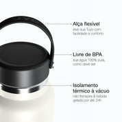 Garrafa térmica off white de 1l #cor_off-white