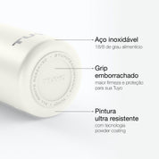 Garrafa térmica #cor_off-white