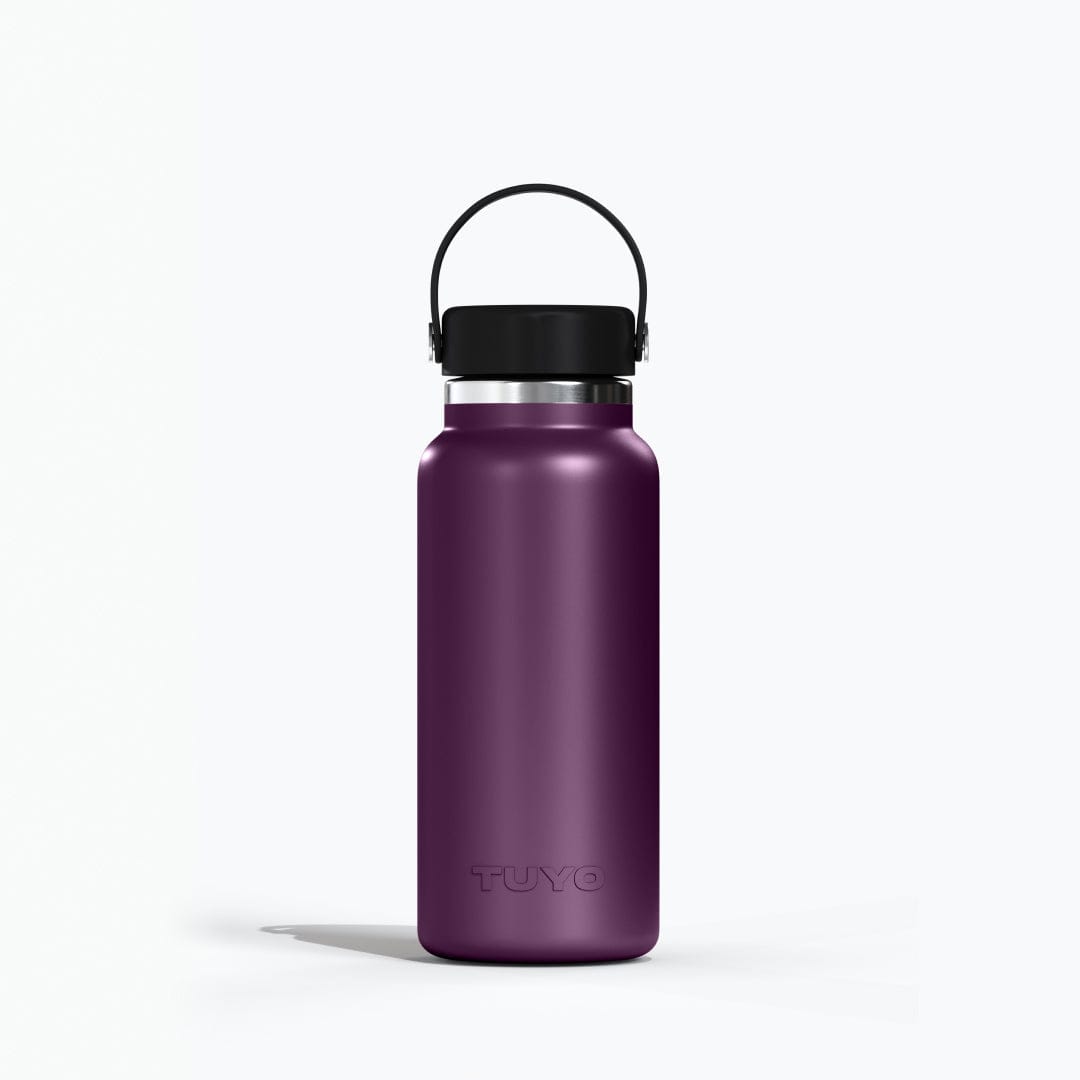 Garrafa térmica roxa de 1l #cor_purple