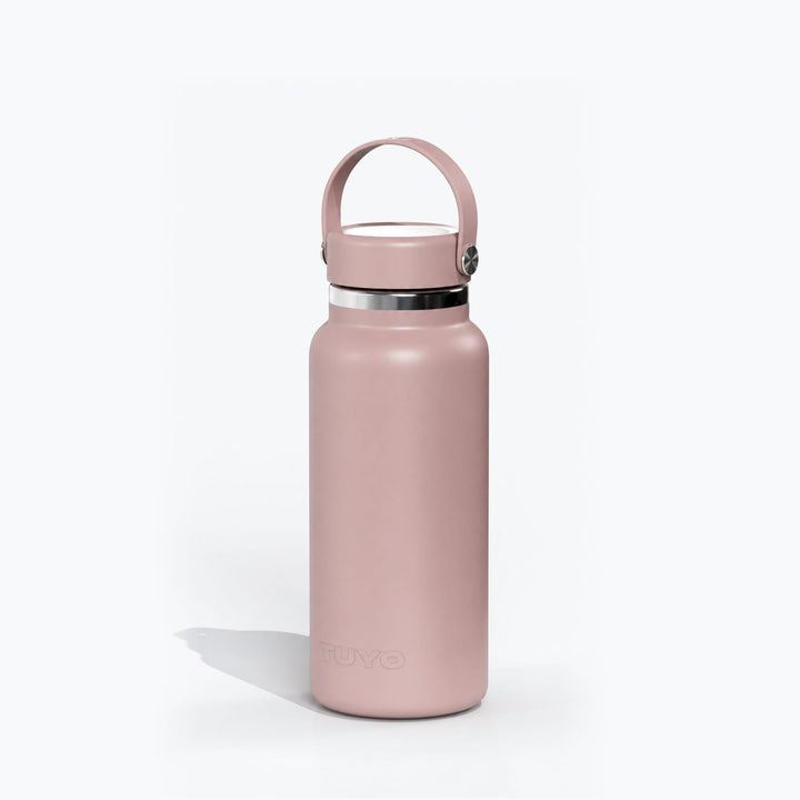 Garrafa térmica #cor_rosa-taupe