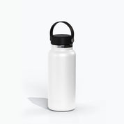 Garrafa térmica branca de 1l #cor_white