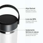 Garrafa térmica #cor_white