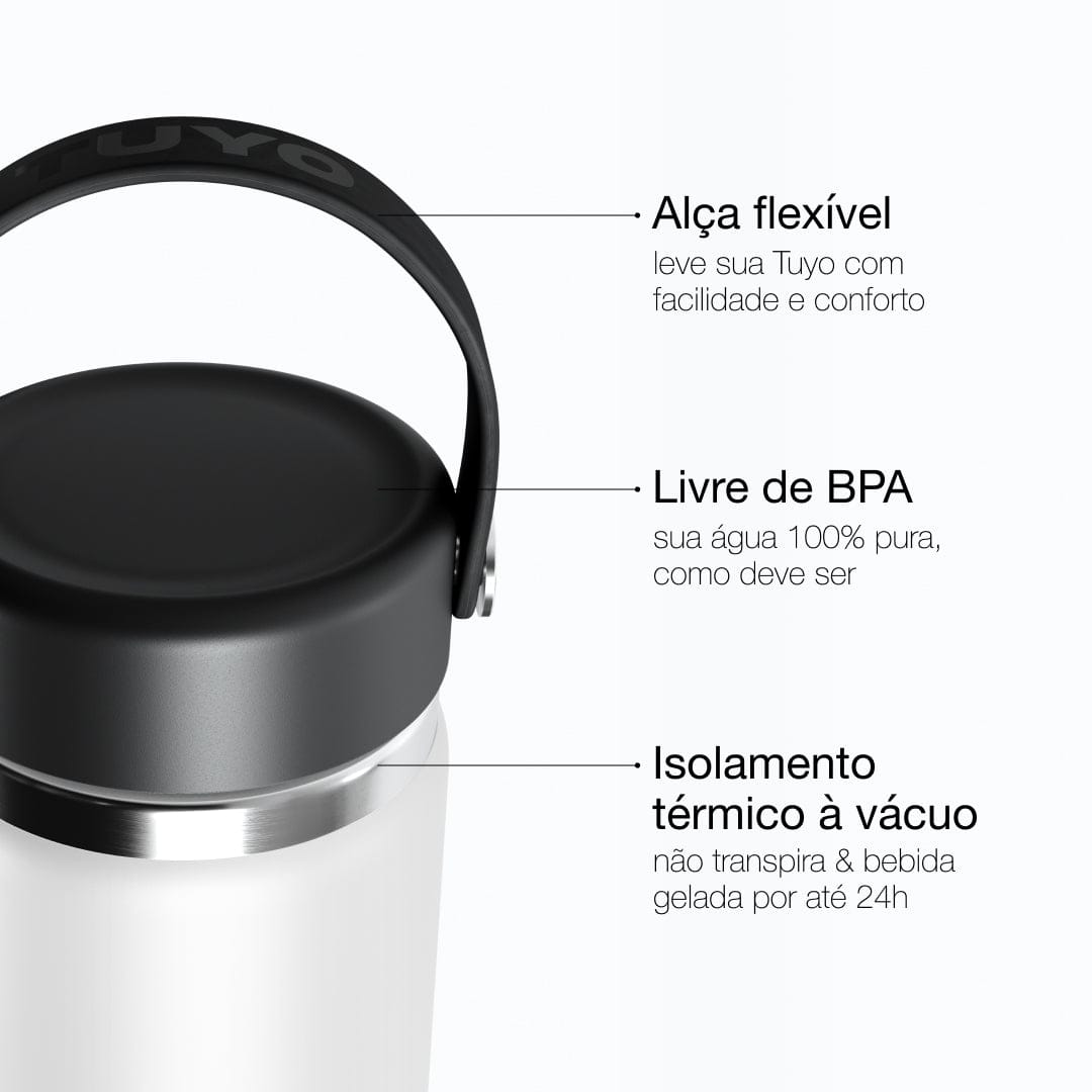 Garrafa térmica #cor_white
