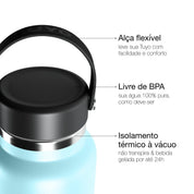 Garrafa térmica um litro e meio #cor_baby-blue