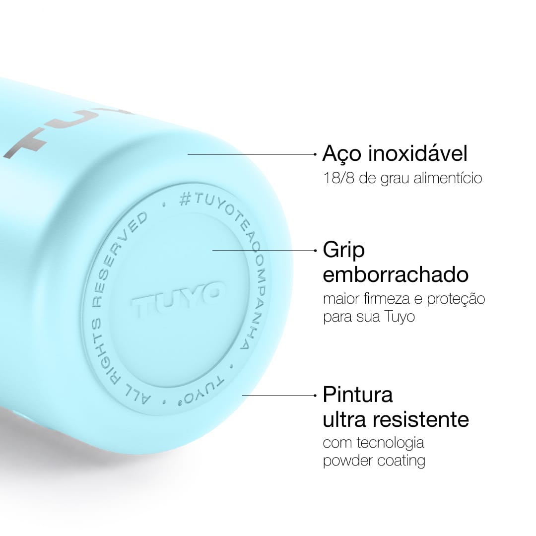Garrafa térmica um litro e meio #cor_baby-blue