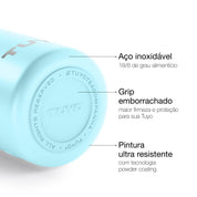 Garrafa térmica um litro e meio #cor_baby-blue