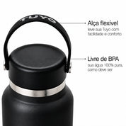 Garrafa térmica preta de 1l #cor_black
